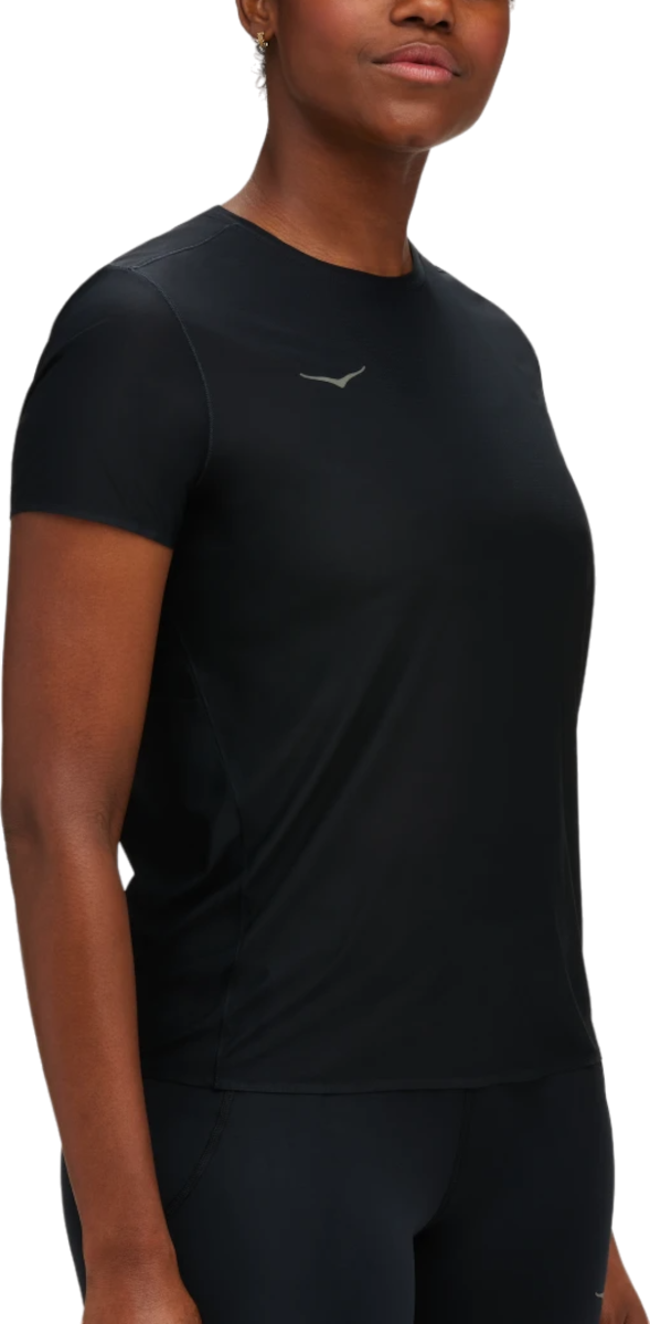 T-shirt Hoka One One Airolite Run Top Sort | 1151084-blk