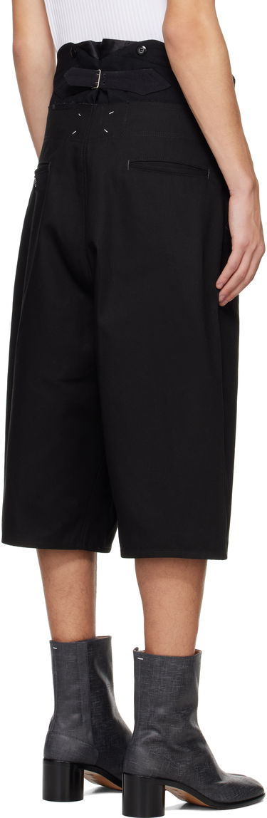 Shorts Maison Margiela Maison Margiela Spliced Cotton Shorts Sort | S50MU0079 M35206, 2