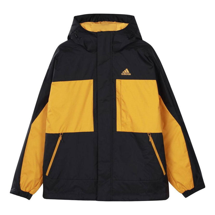 Parka adidas Originals Hooded Colorblock Jacket Flerfarvet | GF0076