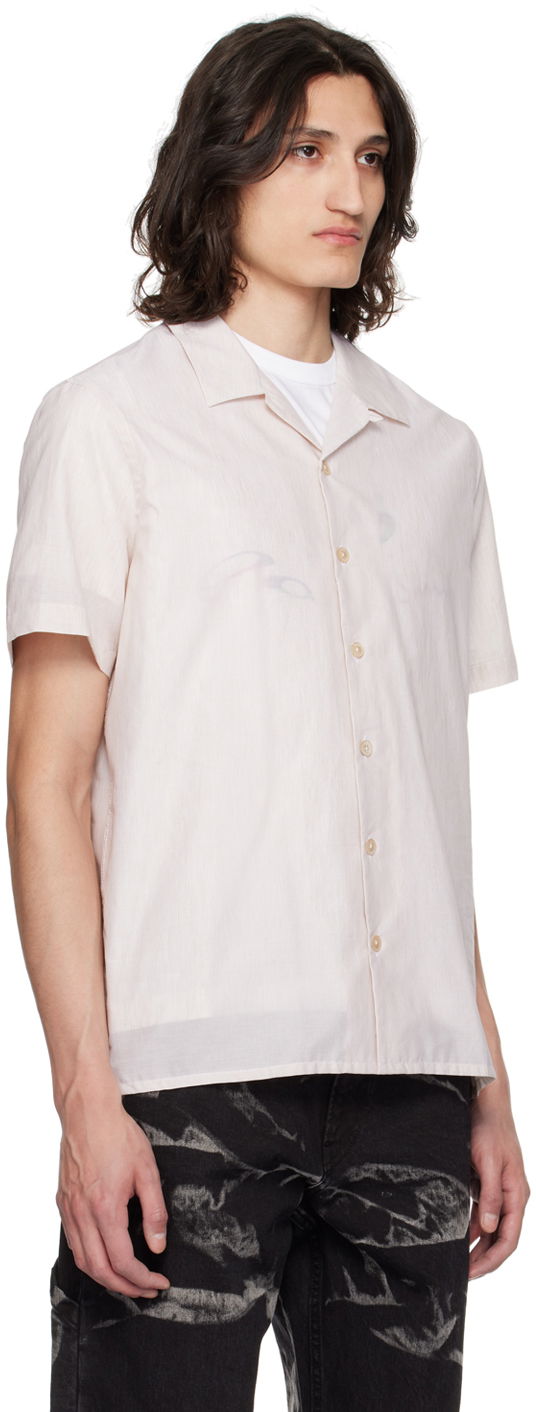 Skjorte Paul Smith PS by Paul Smith Striped Casual Shirt Beige | M2R-114R-M21793-60, 1