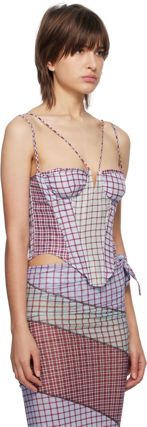Kjole Miaou Miaou Hannah Jewett Apex Corset Top Lilla | 7046TAFBRS, 1