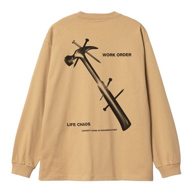 T-shirt Carhartt WIP Reverse Hammer T-Shirt Brun | I032392_07E_XX, 4