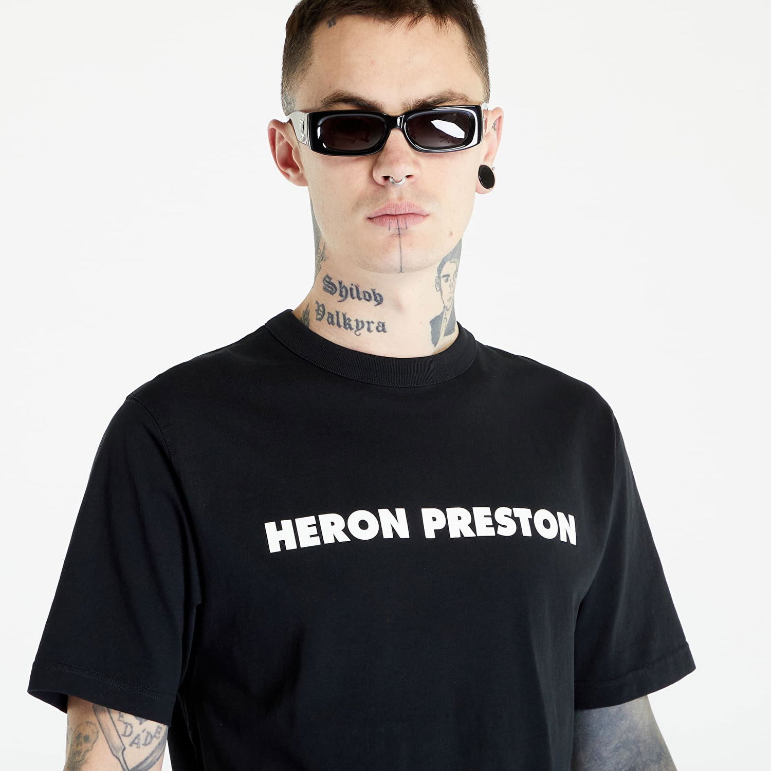T-shirt HERON PRESTON This Is Not Short Sleeve Tee Sort | HMAA032S23JER0091001, 0