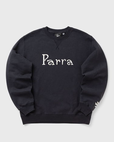 Sweatshirt By Parra Weird Trad Logo Crew Neck Sweatshirt Sort | 54320, 2