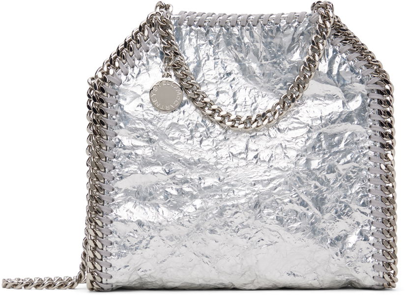 Mulepose Stella McCartney Limited Edition Falabella Tiny Tote Bag Metalisk | 391698WP0453