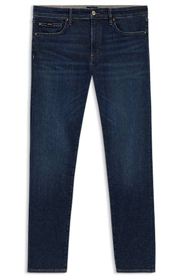 Jeans BOSS Slim-Fit Performance Denim Jeans Blå | 50542530, 0