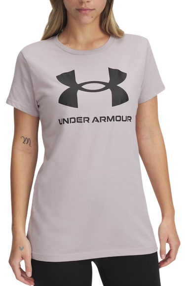 T-shirt Under Armour Rival Logo Short Sleeve T-Shirt Lilla | 1356305-009, 0