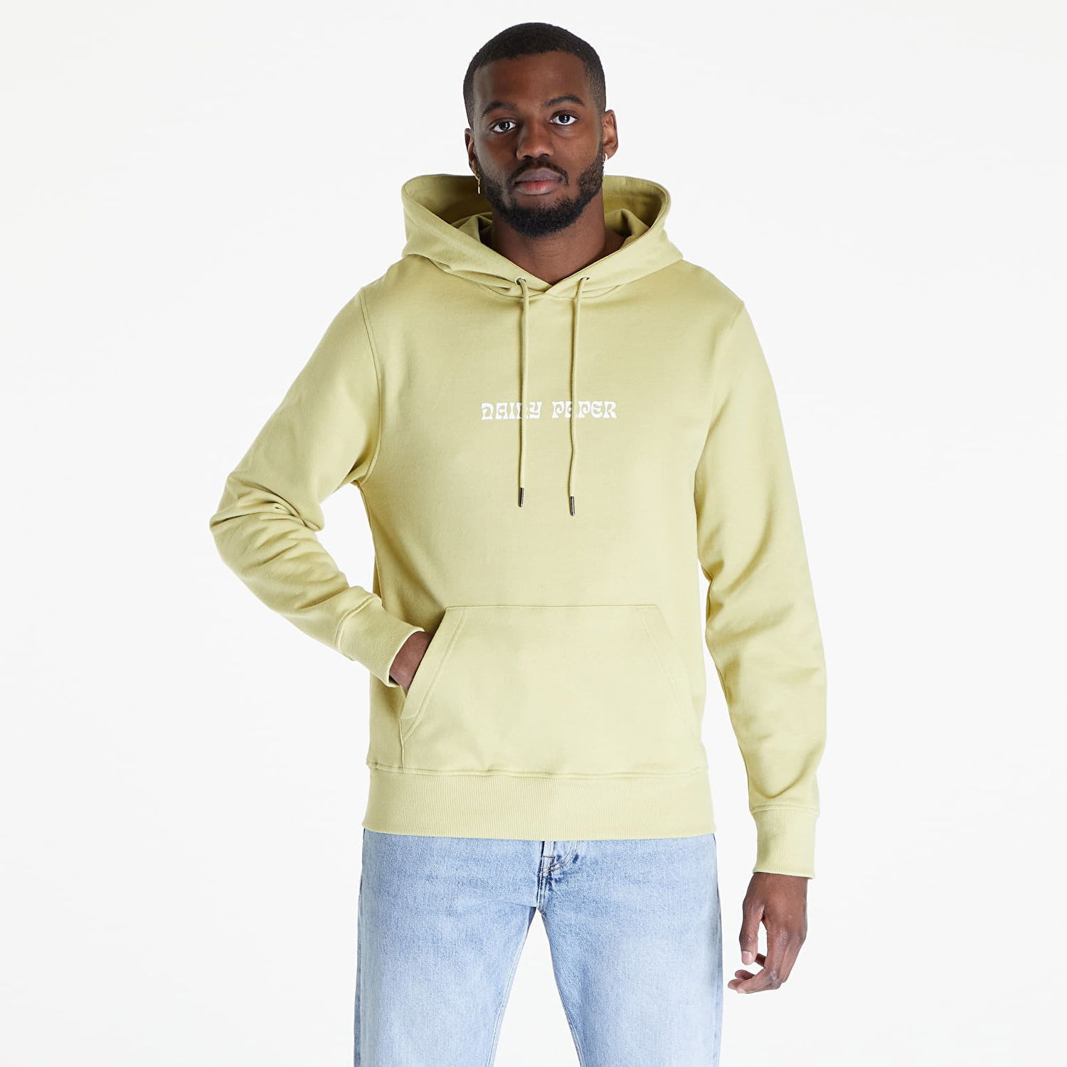 Sweatshirt DAILY PAPER Parnian Hoodie Grøn | 2311064, 0