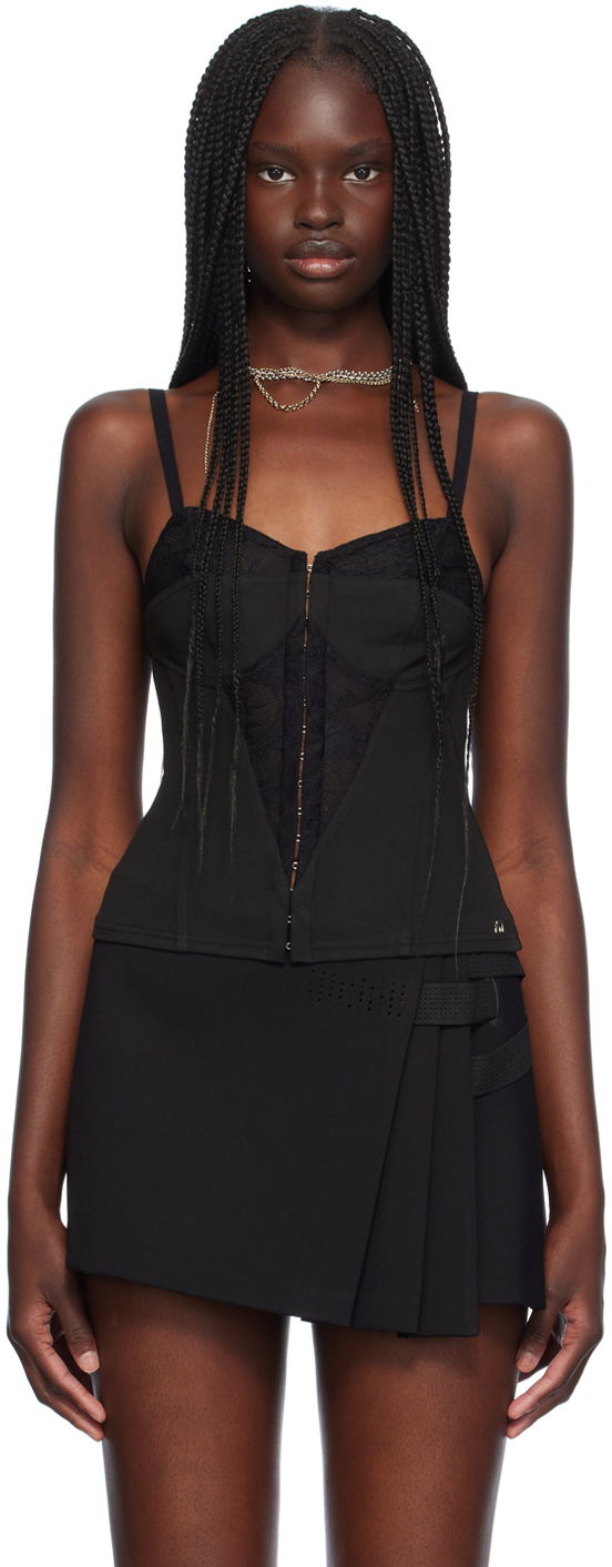 Nederdel Miaou Miaou Liana Lace Camisole Sort | 7144SHJBLK