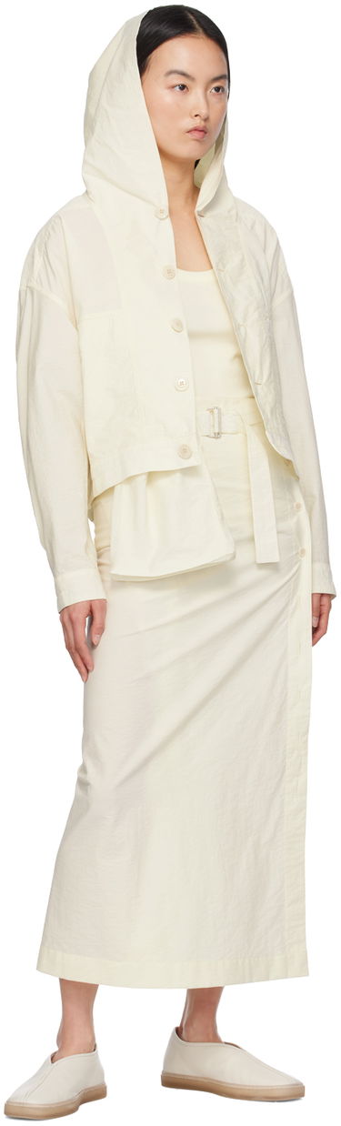 Nederdel LEMAIRE Wrap Midi Skirt Hvid | SK1021 LF1234, 3