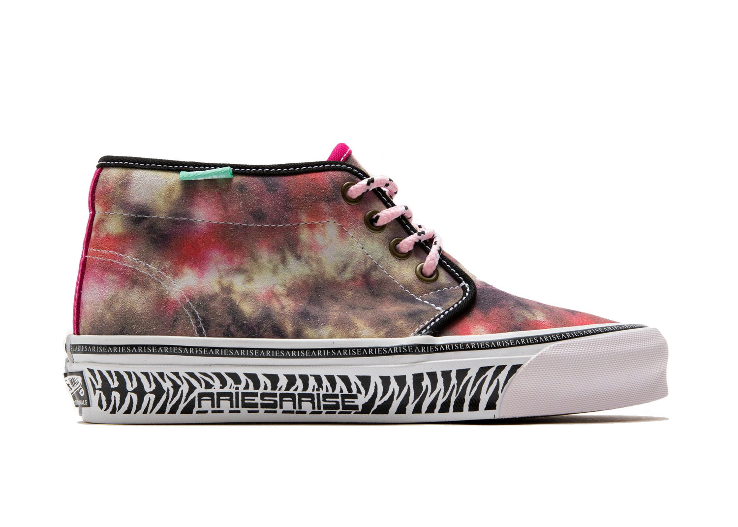 Sneakers og sko Vans UA OG Chukka Boot LX Aries Tie Dye Black Pink Flerfarvet | VN0A5FBVYZC1/VN0A5FBVYZC, 0