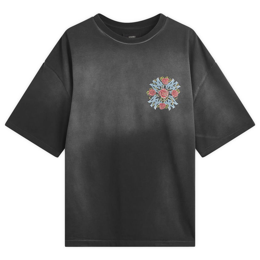 T-shirt AMIRI Out For Trouble Oversized T-Shirt Sort | AMJYTE1261-BLK