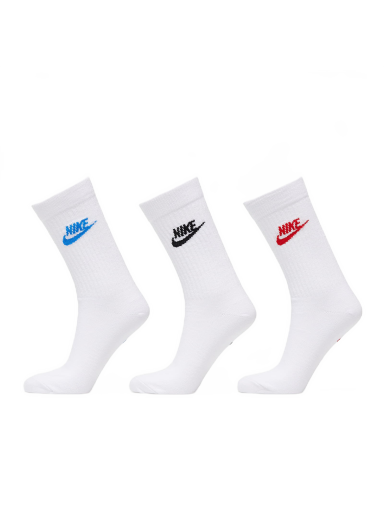 Undertøj og sokker Nike Everyday Essential Crew Socks 3-Pack Hvid | DX5025-911