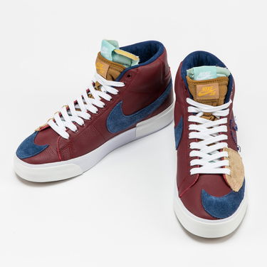 Sneakers og sko Nike SB Zoom Blazer Mid Edge SB "Team Red Navy" Flerfarvet | DA2189-600, 2