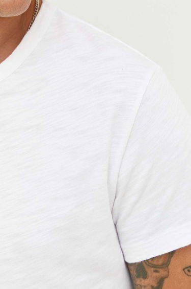 T-shirt Samsoe Samsoe Samsoe Samsoe T-Shirt Hvid | M00012516, 4