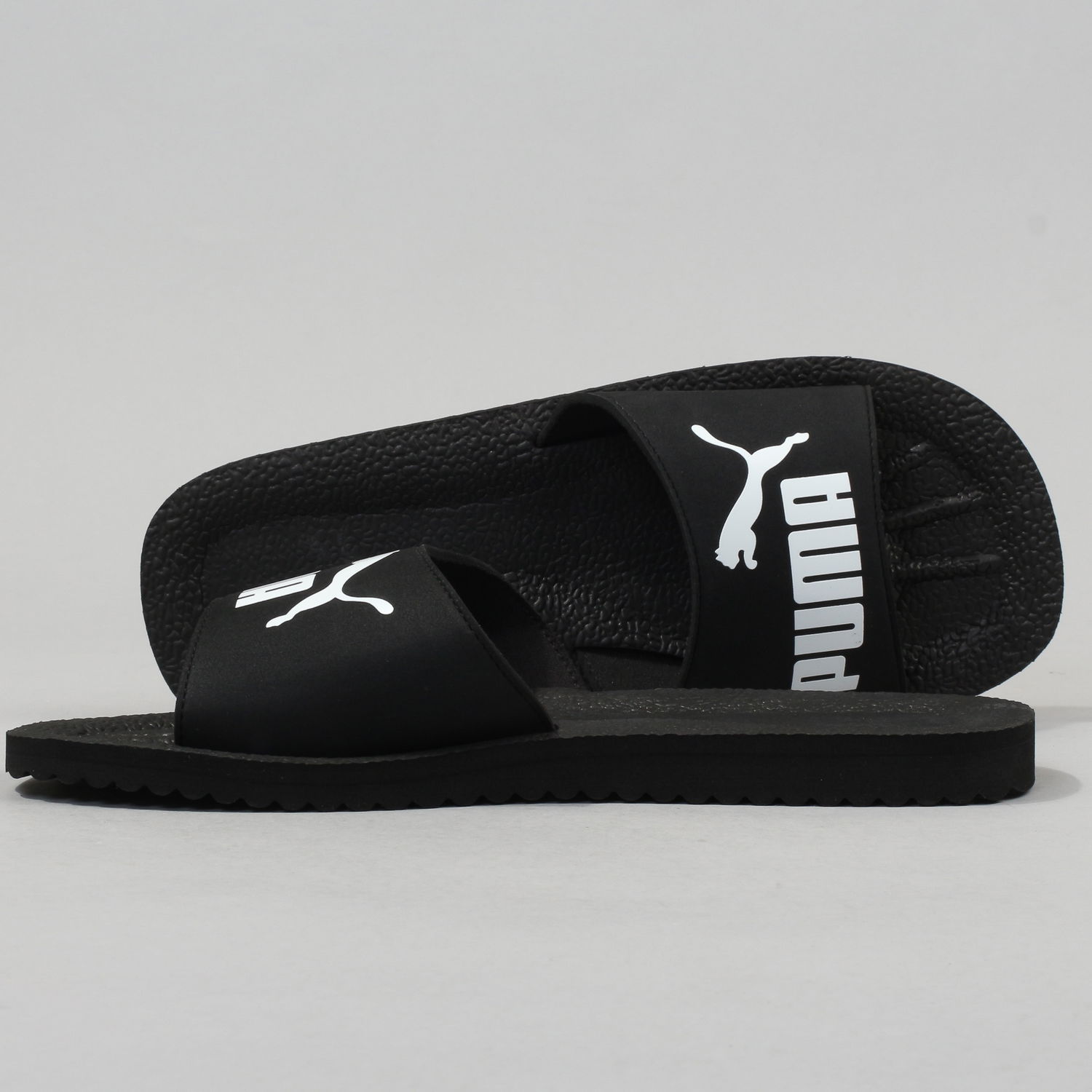 Sneakers og sko Puma Purecat black - white Sort | 360262 01, 1