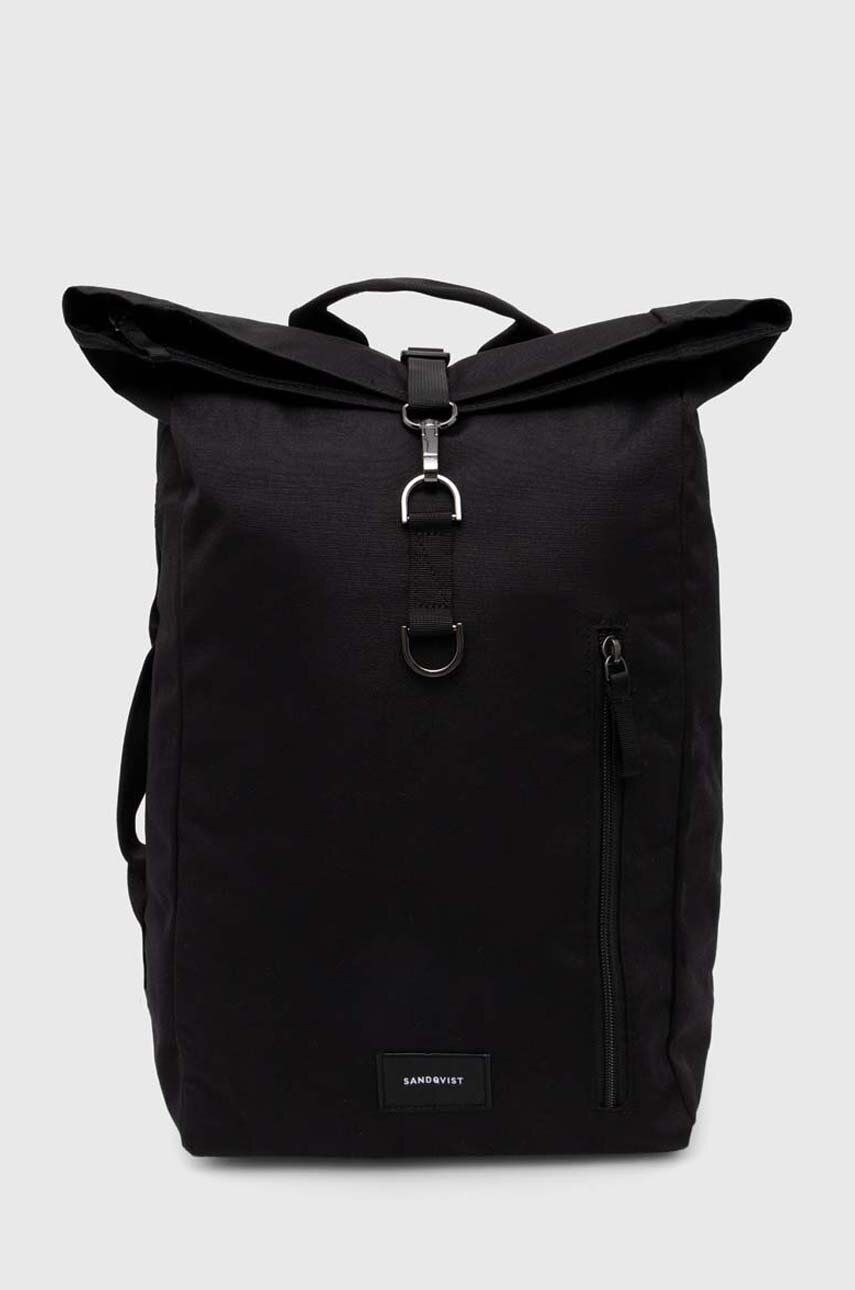 Rygsæk Sandqvist Dante Vegan Backpack Sort | SQA2397, 0