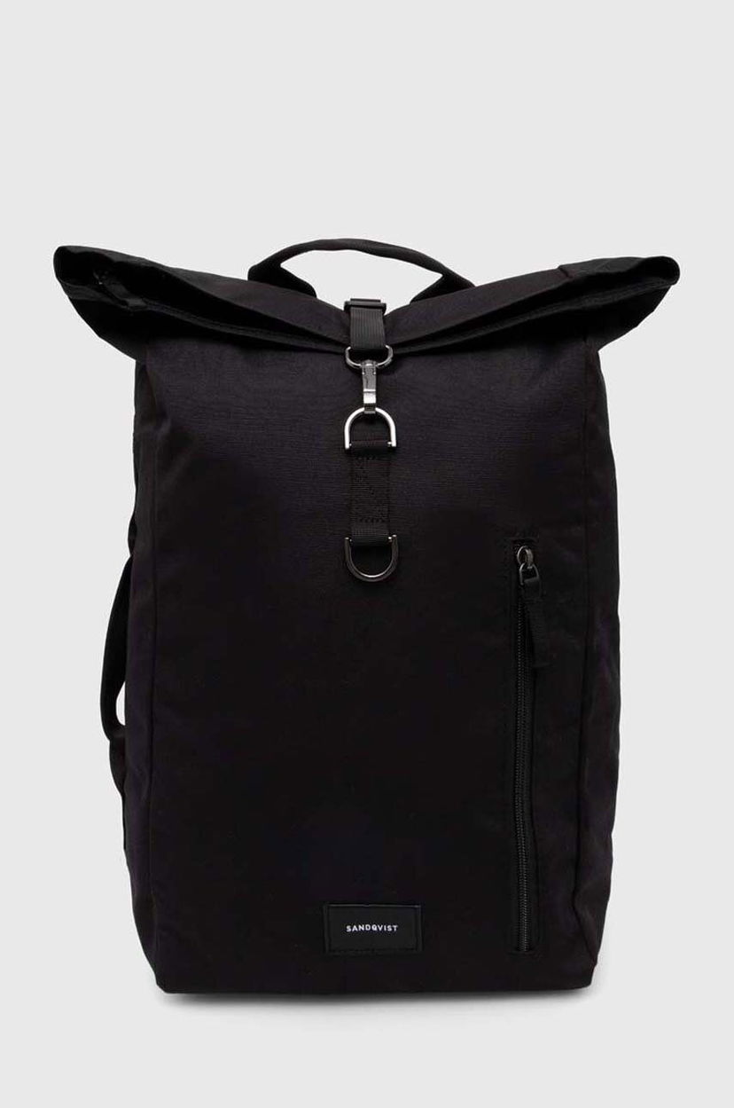 Rygsæk Sandqvist Dante Vegan Backpack Sort | SQA2397