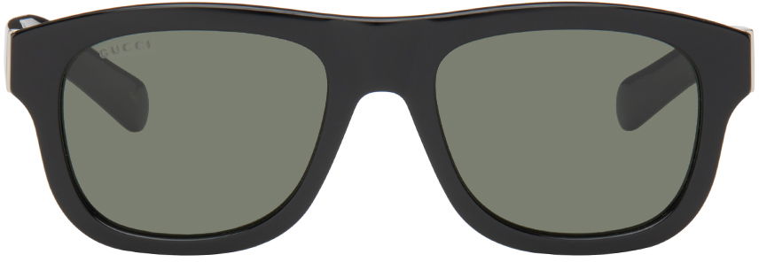 Solbriller Gucci Black Oval Sunglasses Sort | GG1509S-001, 0