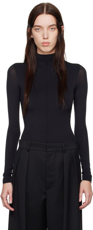 Krop WARDROBE.NYC Long Sleeve Bodysuit Sort | W1086R18JE, 0