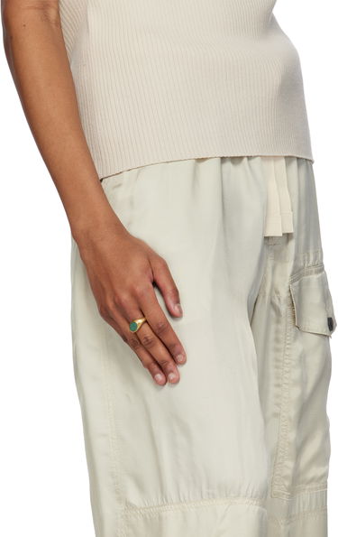 Ring Dries Van Noten Dries Van Noten Stone Signet Ring Metalisk | 251-028203-092, 1