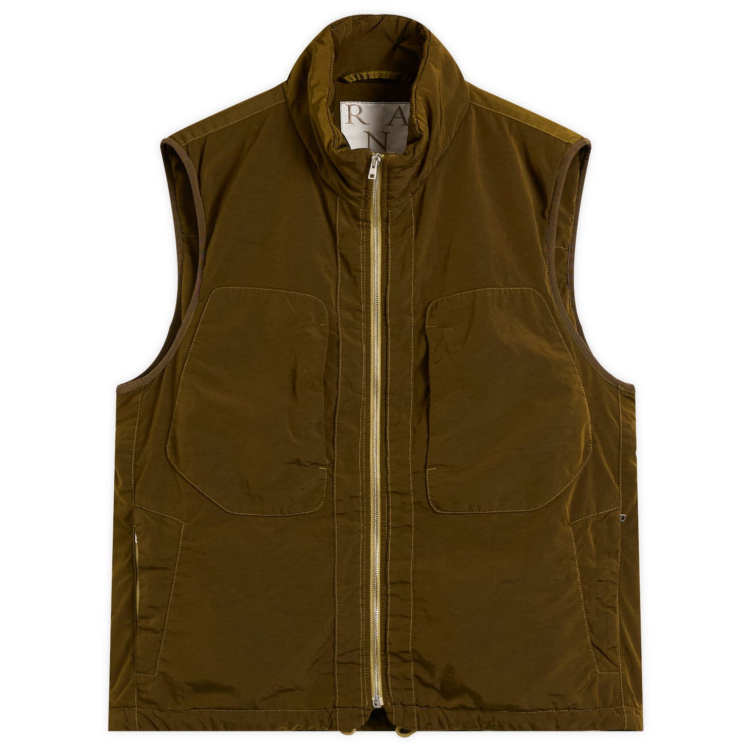 Vest Ranra Ranra Treker Canvas Nylon Vest, Size Large Grøn | AMFW25VE01581-C621, 0