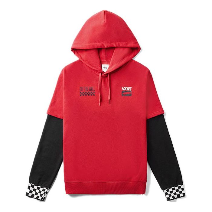 Sweatshirt Vans Vans Keep on Trucking Hoodie Rød | VN0A48BAIZQ