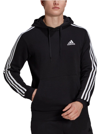 Sweatshirt adidas Performance Hoodie Essentials 3-Stripes Sort | gk9072