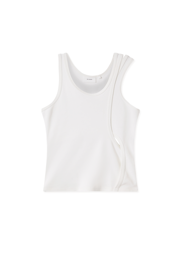 Tanktop AXEL ARIGATO Rina Layered Tank Top Hvid | A3422001, 1