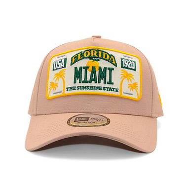 Kasket New Era New Era 9FORTY A-Frame License Plate Adjustable Cap Lyserød | 60595462, 1