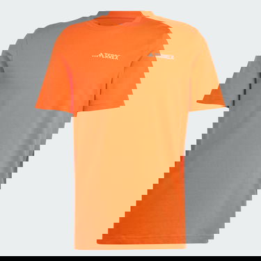 T-shirt adidas Performance Terrex Graphic MTN 2.0 Tee Orange | IL5067, 4