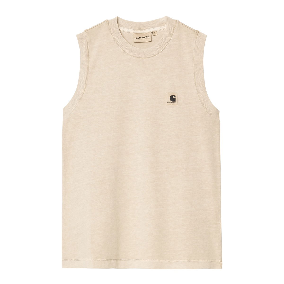 Tanktop Carhartt WIP Carhartt WIP Nelson Sleeveless T-Shirt Beige | I034514_9, 0