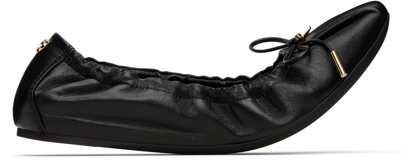 Kjole FERRAGAMO Ferragamo Elasticated Ballerina Flats Sort | 779656