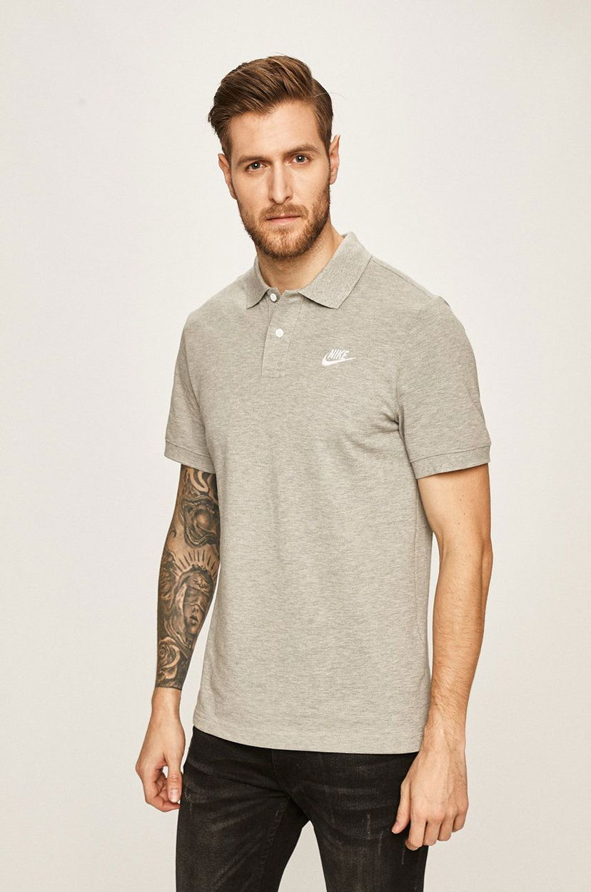 Polo skjorte Nike Nike Sportswear Polo Shirt Grå | CJ4456