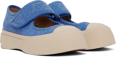 Sneakers og sko Marni Marni Pablo Mary Jane Ballerinas Blå | SNZW003120 P8093, 3