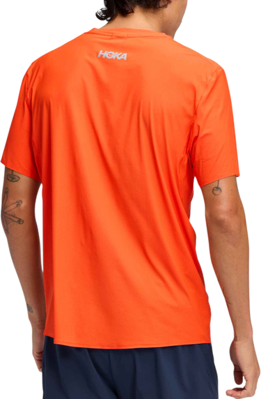 T-shirt Hoka One One Airolite 2.0 Short Sleeve T-Shirt Orange | 1175771-lva, 1