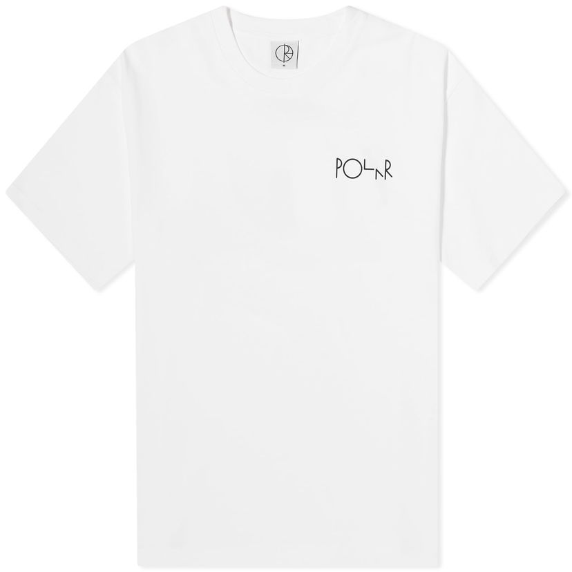 T-shirt Polar Skate Co. Stroke Logo T-Shirt Hvid | PSC-CO-3-WHT
