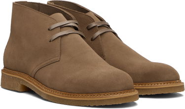 Tøj BOSS Suede Desert Boots Beige | 50548077, 4