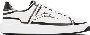 Sneakers og sko Balmain Balmain B-Court Printed Calfskin Hvid | EM1VI288LCLP, 0