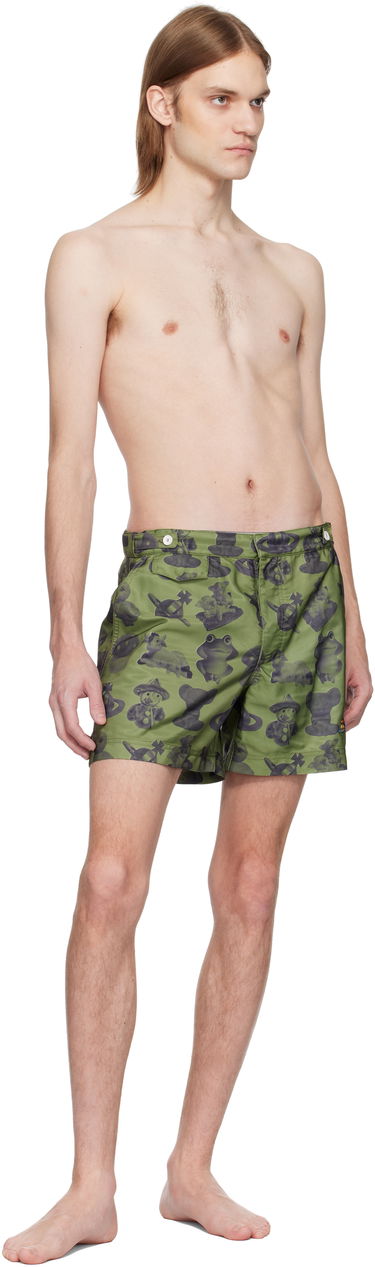 Badetøj Vivienne Westwood Vivienne Westwood Figurines Swim Shorts Grøn | 81010004-W015O-, 3