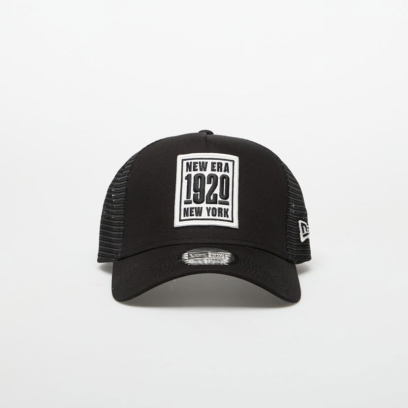 Kasket New Era New Era New York 9FORTY A-Frame Essential Patch Trucker Cap Sort | 60691076