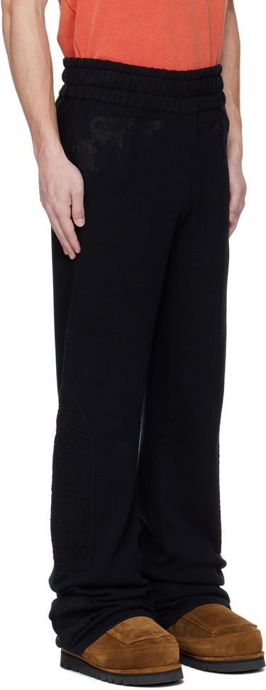 Joggingbukser Who Decides War Who Decides War Low Stained Glass Sweatpants Sort | 1120810002SS25, 1