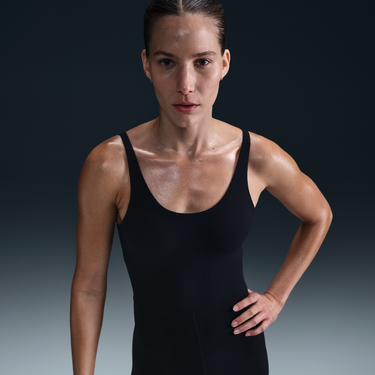 Jumpsuit Nike Nike Zenvy Dri-FIT 7/8 Bodysuit Sort | HJ1084-010, 3
