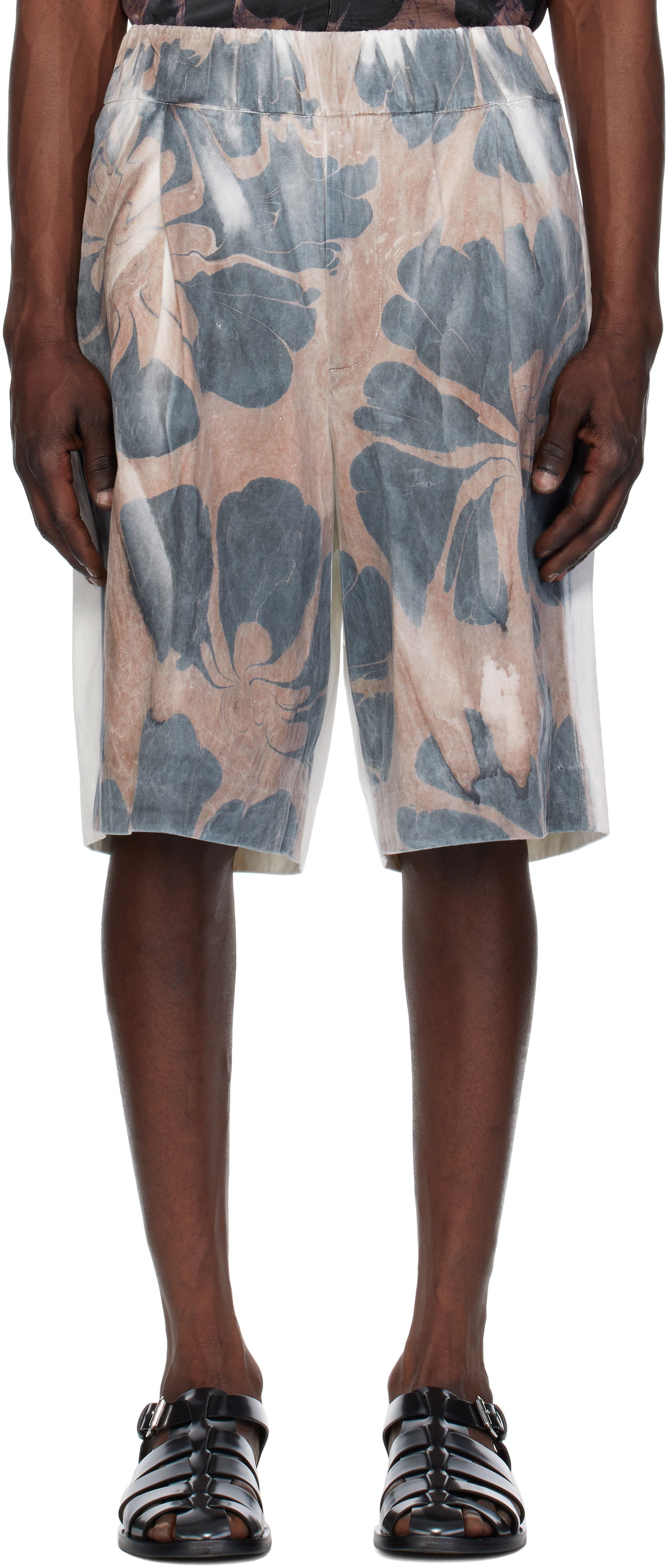 Shorts Dries Van Noten Dries Van Noten Printed Shorts Flerfarvet | 251-020966-1522, 0