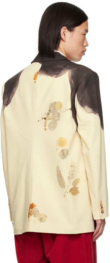 Jakke Feng Chen Wang Feng Chen Wang Plant-Dyed Blazer Beige | FMS17JK11, 2
