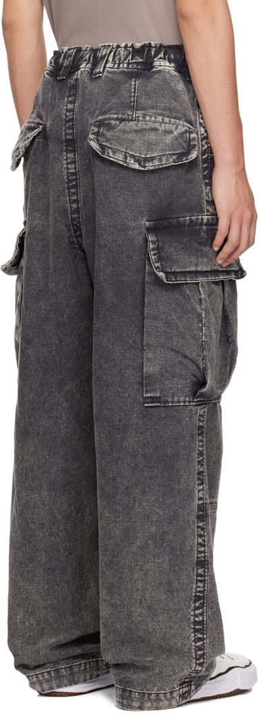 Cargo bukser Maison MIHARA YASUHIRO Maison MIHARA YASUHIRO Military Cotton Cargo Pants Grå | A13PT055, 2