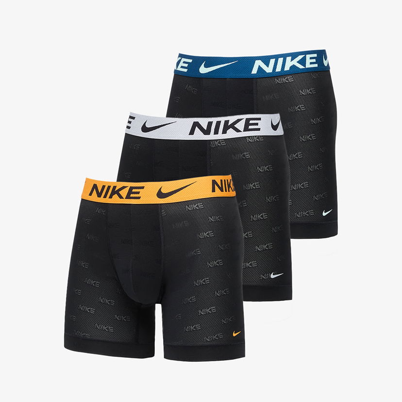 Boksere Nike Dri-FIT Boxer Brief 3-Pack L Flerfarvet | 000PKE1225-YOE