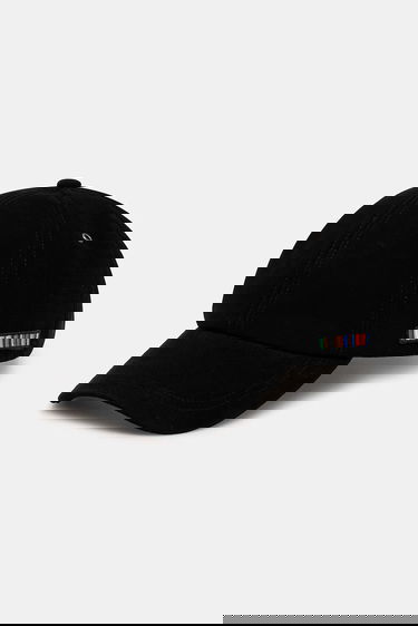 Kasket Paul Smith Paul Smith Suede Baseball Cap Sort | M1A.987DT.T660, 0