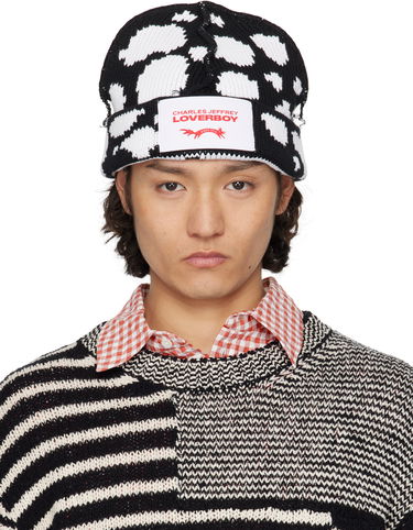 Beanie Charles Jeffrey Loverboy Charles Jeffrey LOVERBOY Knitted Logo Beanie Sort | 54130601, 0