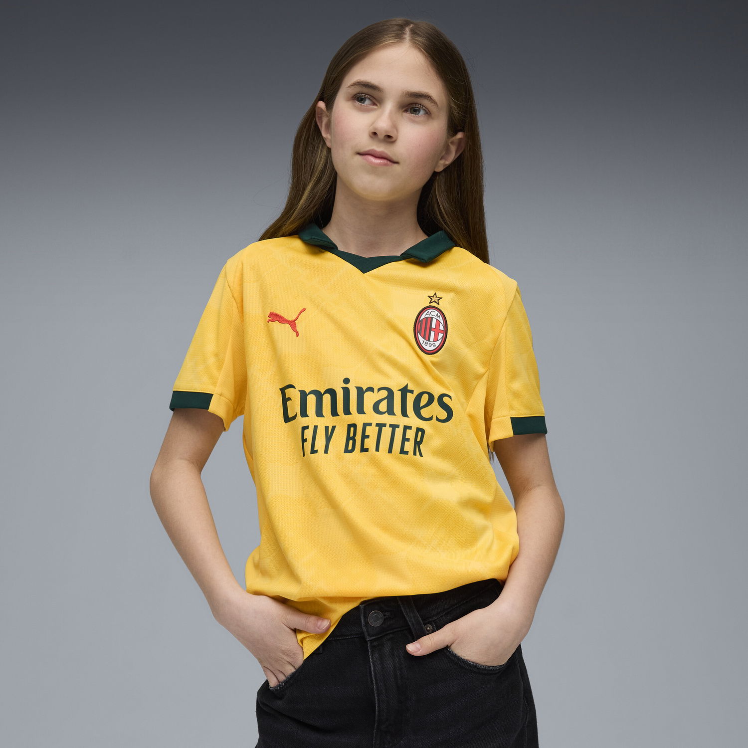 Jersey Puma AC Milan Third Kit Jersey 25/26 Gul | 779981_03, 0